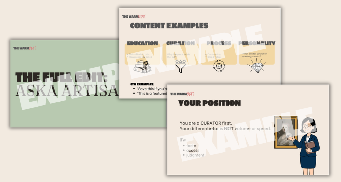 Example Full Edit working documents